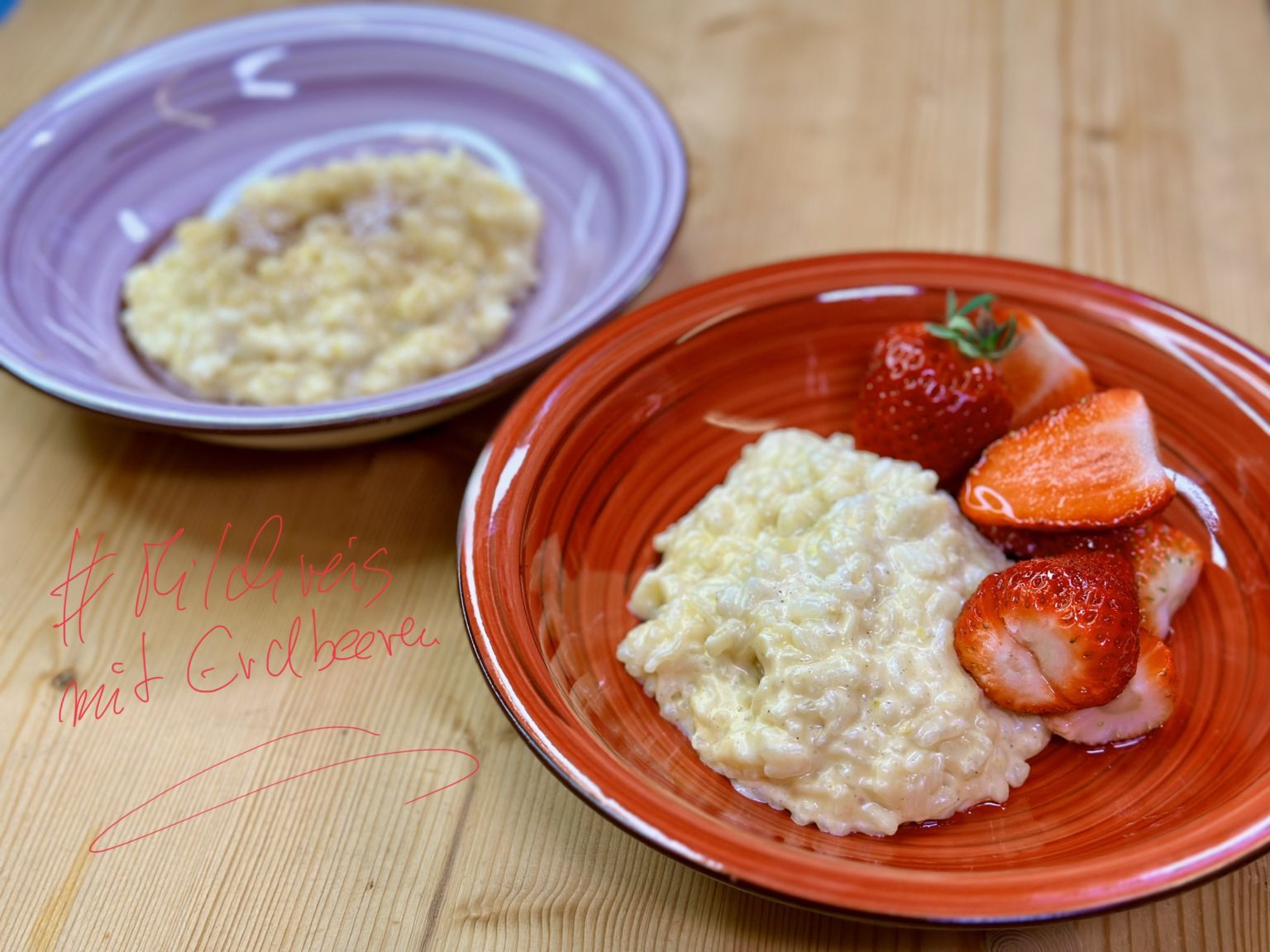 Milchreis mit Erdbeeren – Johann Barsy kocht!